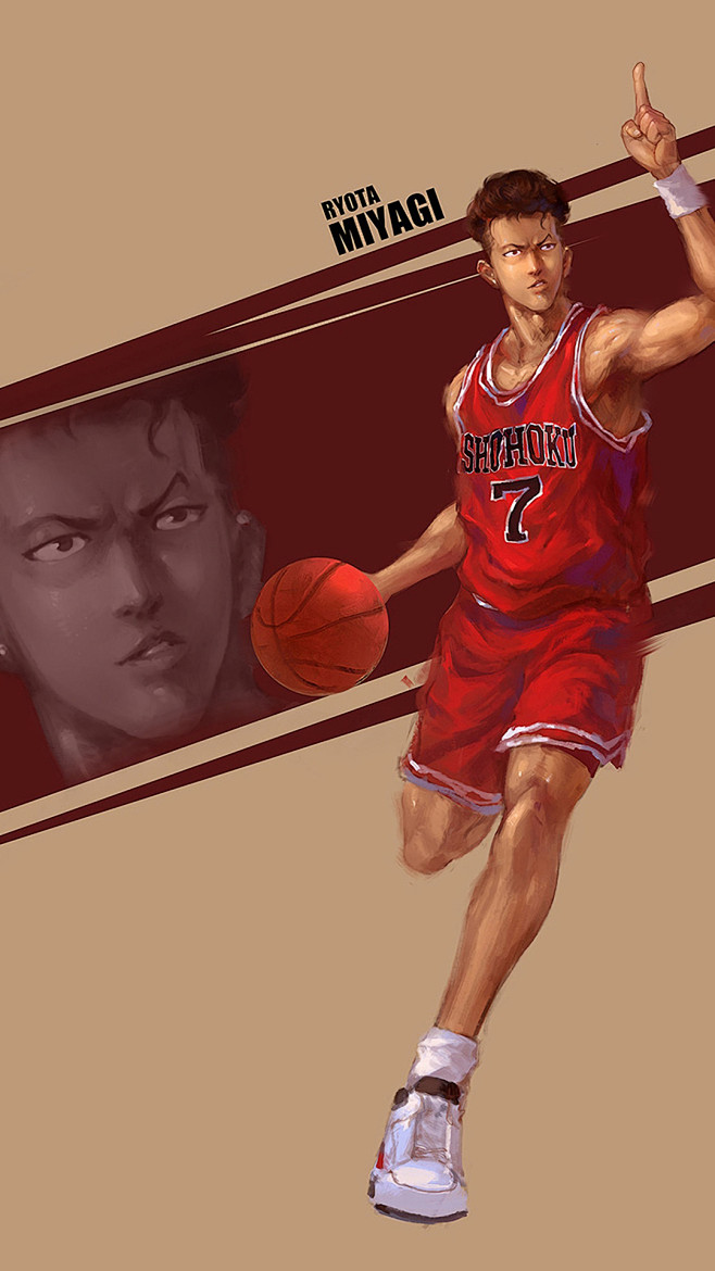 灌篮高手高清手机壁纸图片