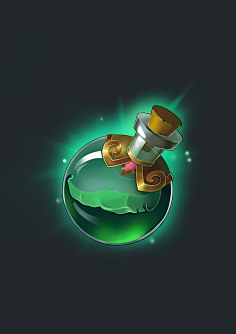 小妮子原画采集到玻璃--瓶==药水