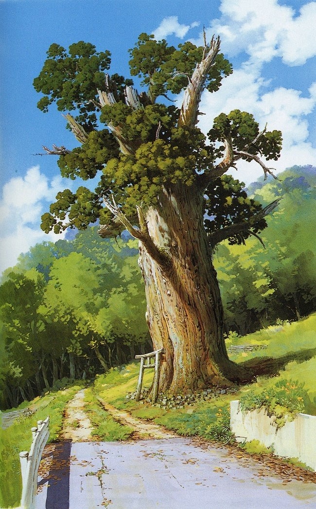 宫崎骏动画场景