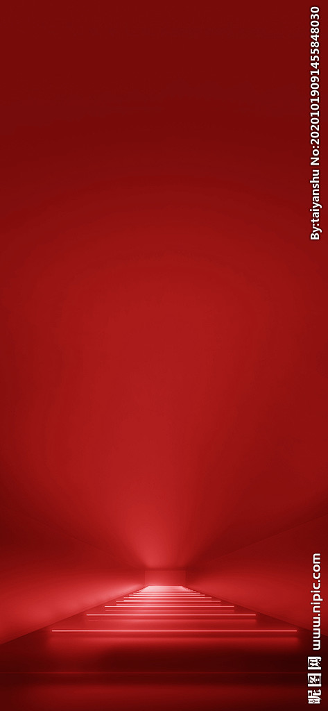 红色背景