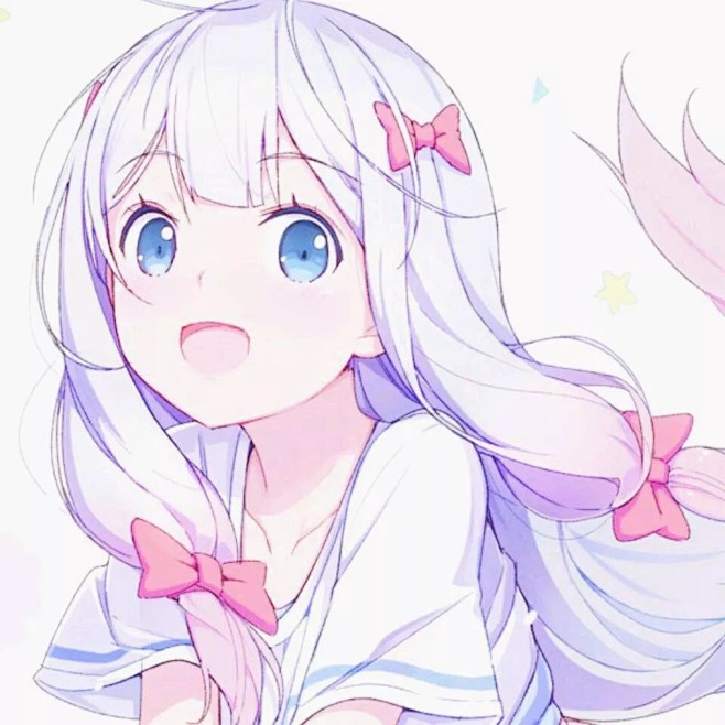 二次元动漫动画人物封面插画自截截图原创同人美少女少女校园日常可爱