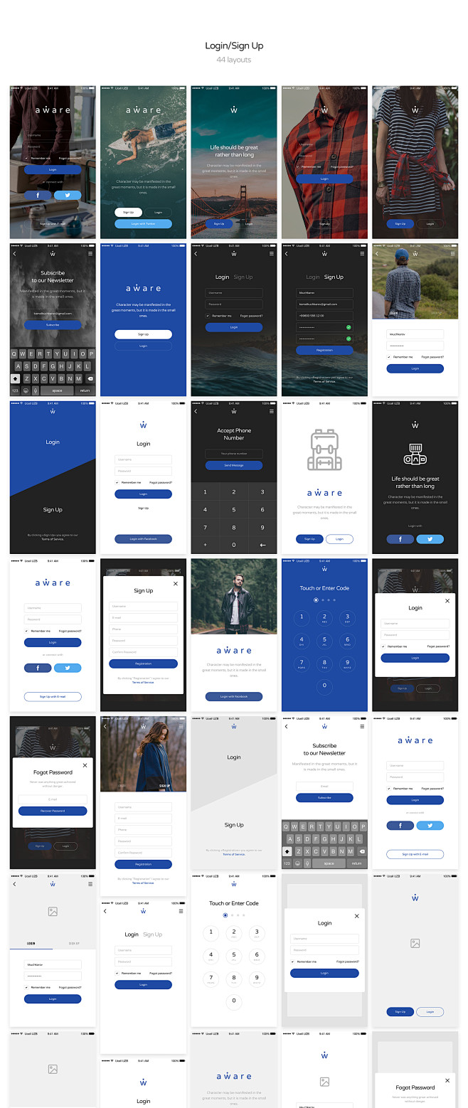UI设计师—周晓烽采集到app作品包装&产品展示