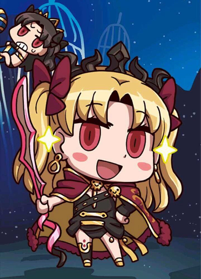 fgo愚人节立绘q版