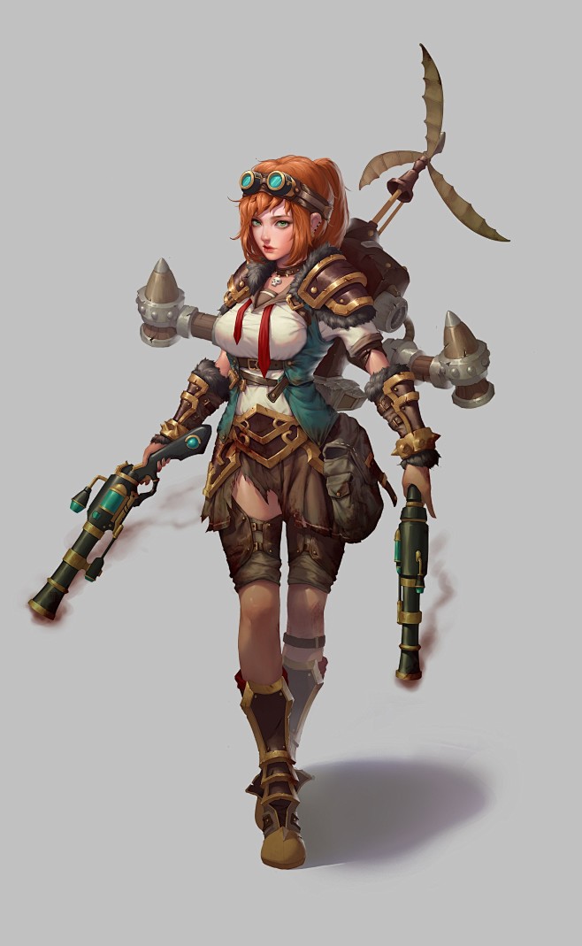 地精飞行兵 水手服高中女生, bain .