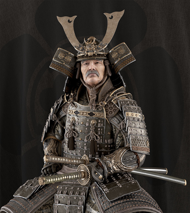 日本武士铠甲