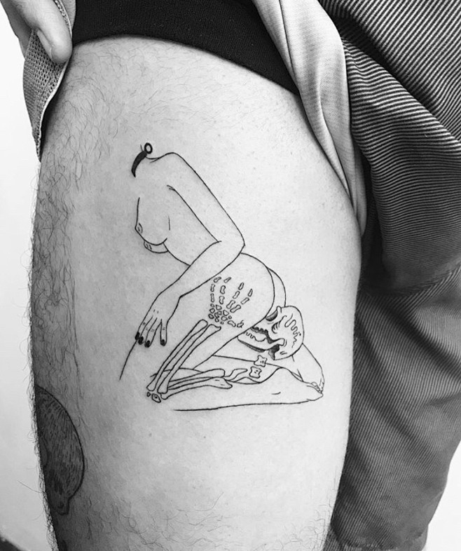 很黄很暴力纹身