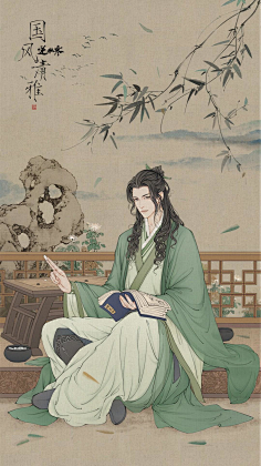 木玉为约采集到古风男子