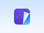 Daily UI Day 05  App Icon : Today's practice is a weather app icon  :)