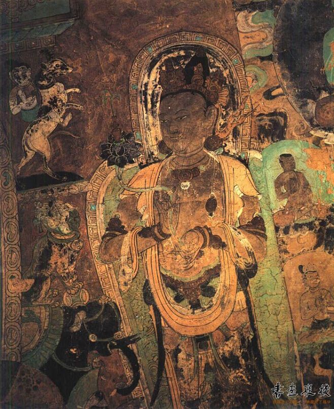 中国佛教壁画图片