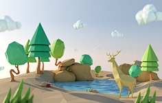 土豆1和西红柿2采集到c4d
