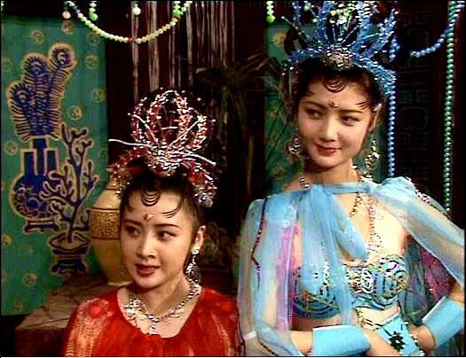 18:22:02姚嘉(大蜘蛛精,刘倩(二蜘蛛精)3喜欢西游记之妖精琉苼