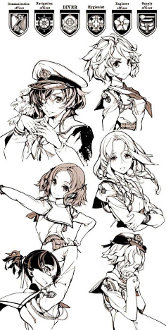 奇妙菌采集到动漫美美哒~女孩子