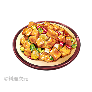 宫保鸡丁食物图png