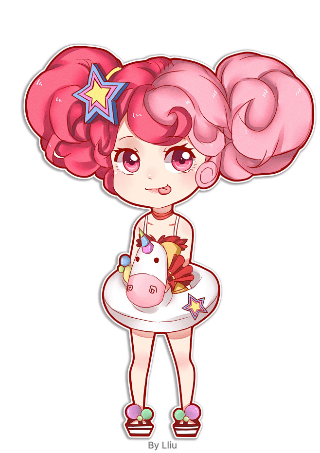 小乔王者荣耀头像壁纸独角兽腾讯动漫同人作品