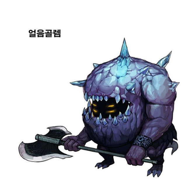 【游戏】怪物原画