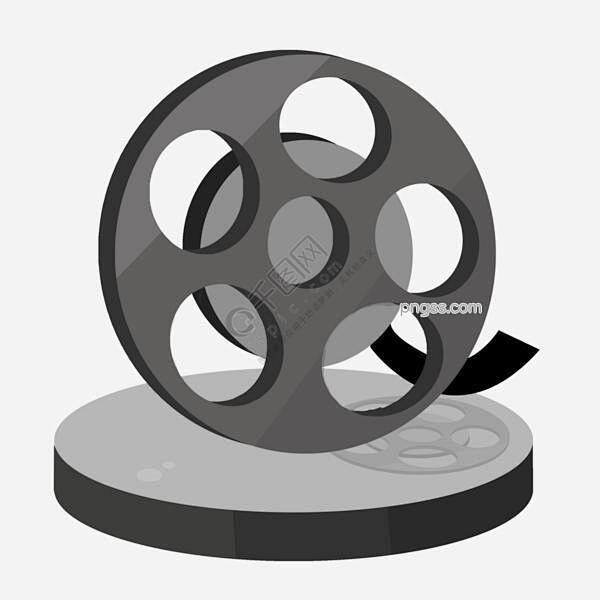 黑色电影图标图片大小2500x2500px图片尺寸28584kb来自png搜索网pngss