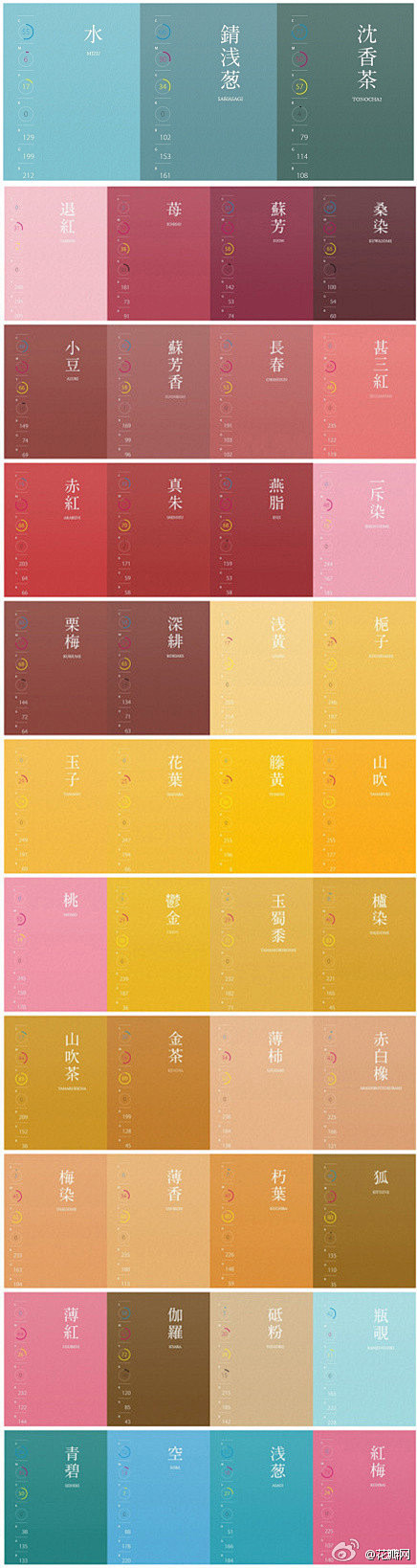 ★来疯儿采集到大自然的颜色之配色
