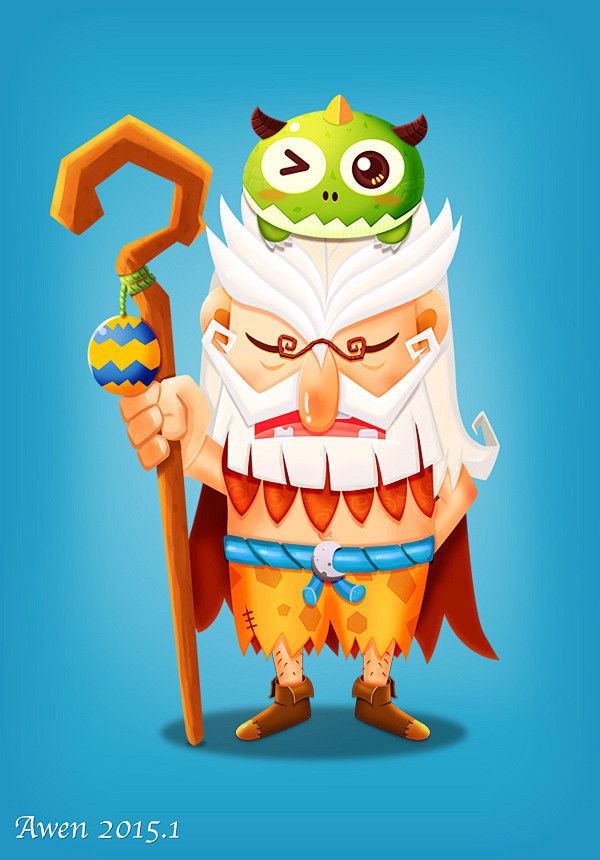 小城故事-从大王k转采于2021-11-10 16:58:45老头子q-q版卡通小城故事