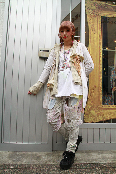 带有嬉皮风的森女