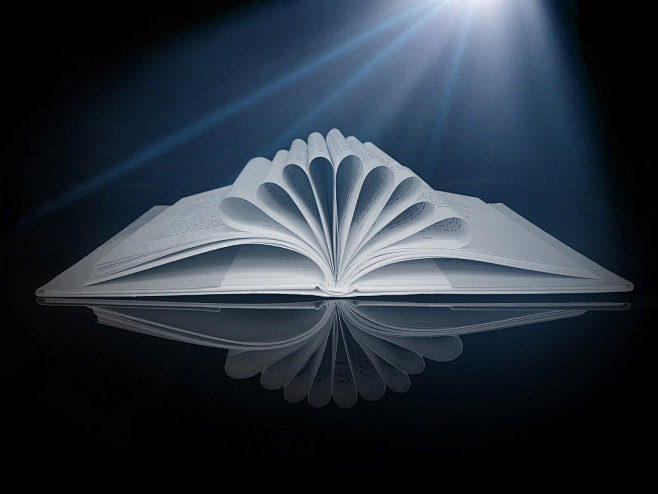 书的魅力摄影照片