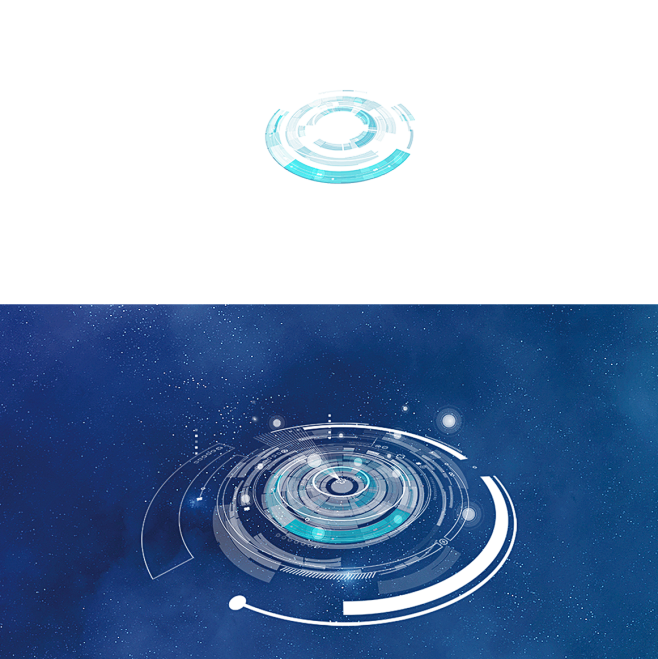 科技底座素材