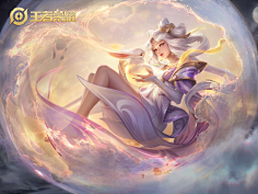 白_夜采集到王者荣耀人设壁纸