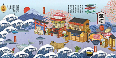 林志和采集到你好,大海 品牌包装3d