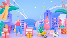 她★采集到插画/手绘/壁纸