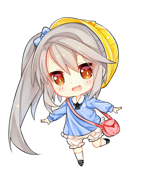 q版人物君如桃抠图