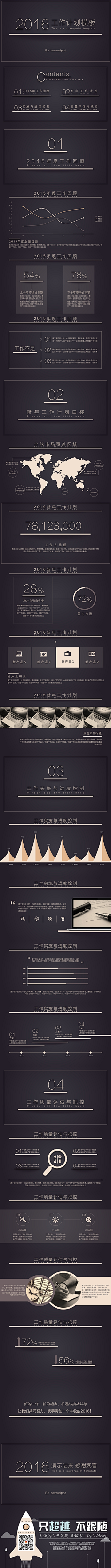 演界网PPT采集到2015年终总结、汇报模板PPT
