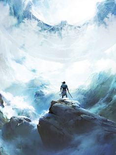 江山亦陌采集到玄幻/魔幻底图