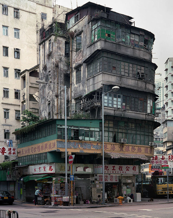 香港城市中的旧楼房michaelwolf67676767