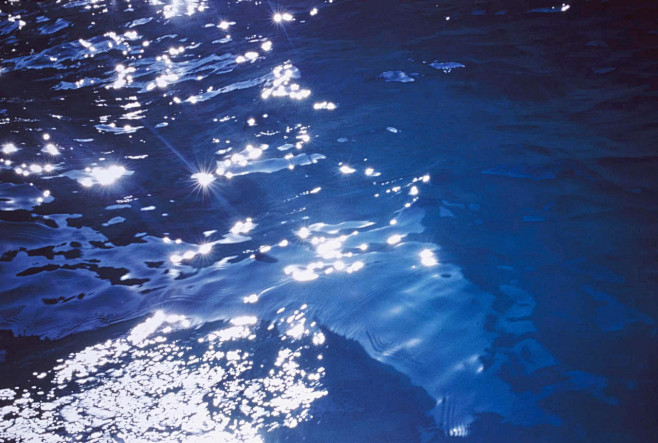 河流水材质光影