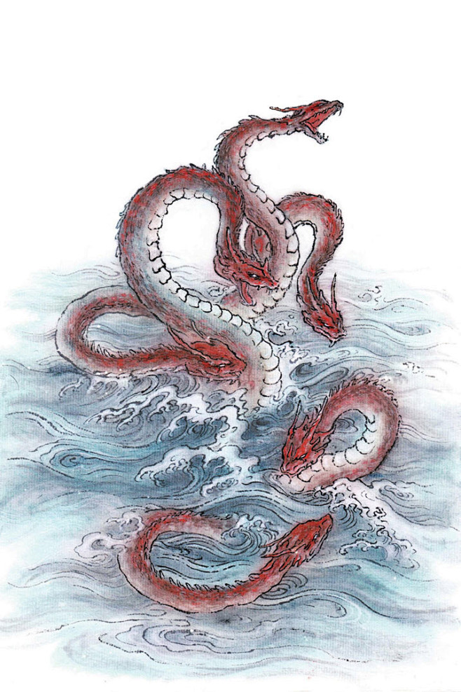 山海经六首蛟开明南有树鸟六首蛟蝮蛇蜼豹鸟秩树於表池树木诵鸟鶽视肉