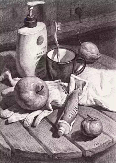 陳小慶采集到素描静物