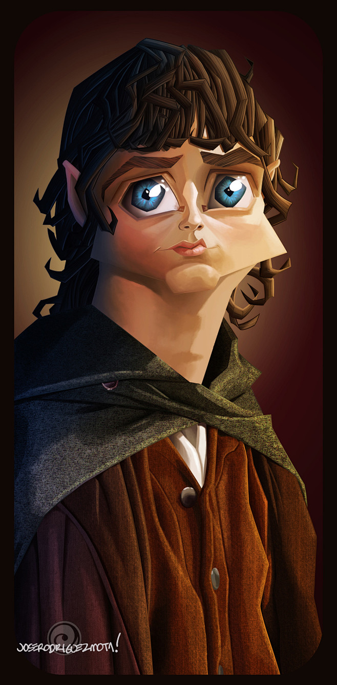 frodobyjoserodriguezmotacaricature2dcgsociety