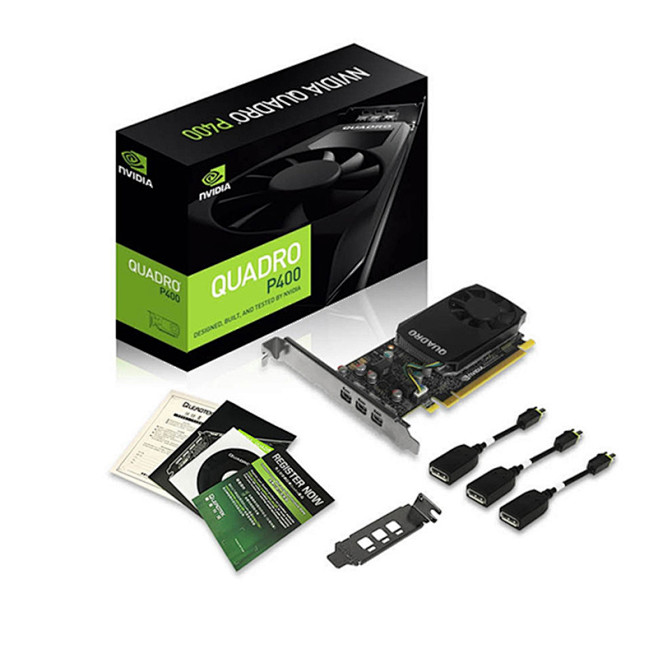 丽台Quadro P400 2GB 专业平面图形设计显卡