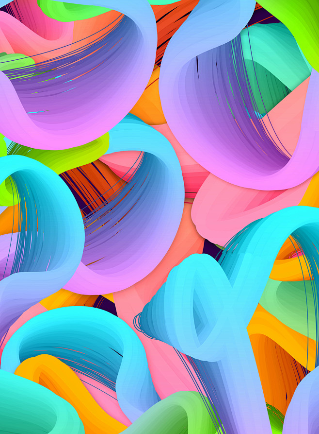 炫酷彩色渐变背景高清质感背景素材彩绘背景色彩艺术抽象绘画油墨视觉