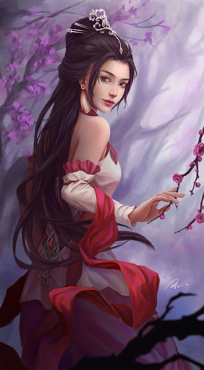 -墨兮-采集到潋卿颜