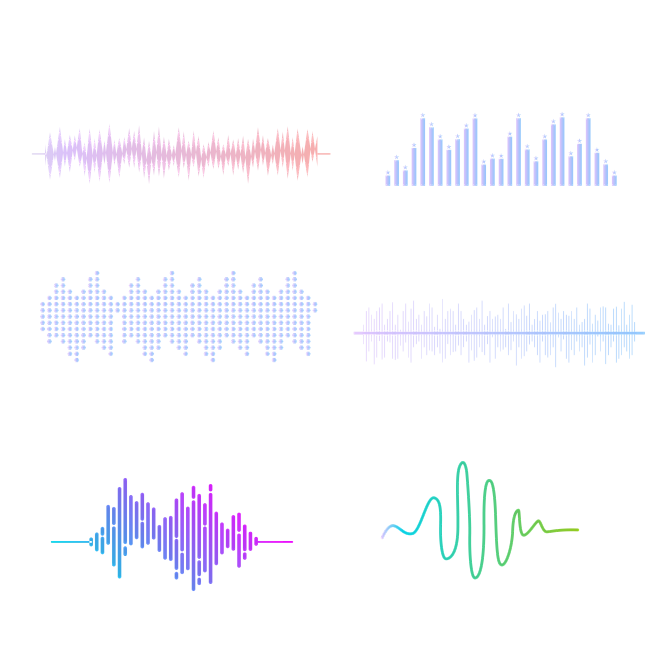 声音声波曲线图图png