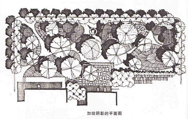 com.cn 景觀小品庭院手繪平面