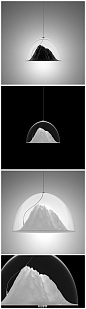 【启明灯】来自俄罗斯设计师Dima Loginoff的一款概念灯。是2012年山景灯产品设计的冠军