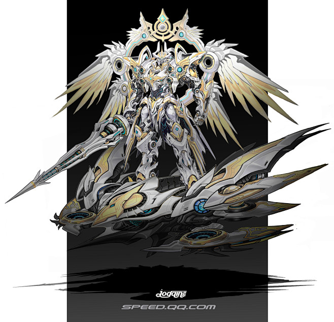 下清晰版的圣域大天使覃强从新发一版清晰一些的这个大天使的机甲设计