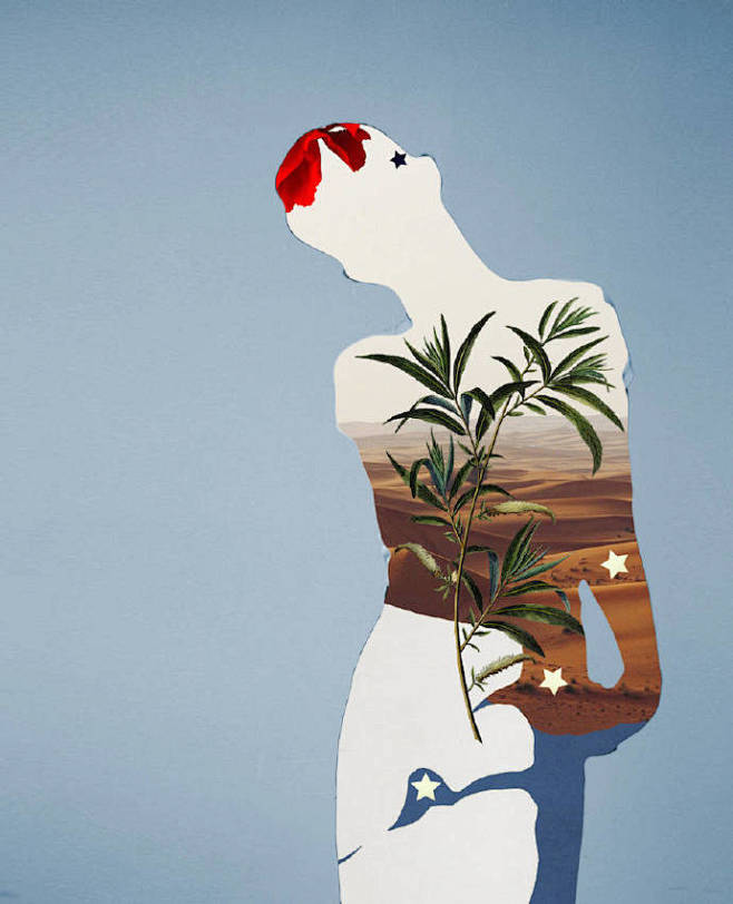 超现实主义的巴洛克风格数字拼贴画西班牙艺术家sebastiándelgado又