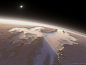 圖像來自火星軌道飛行器的HiRISE（高分辨率成像科學設備） ​​​​