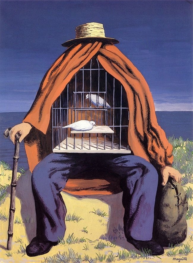 比利时超现实主义艺术画家renémagritte勒内马格里特当代艺术cnu视觉