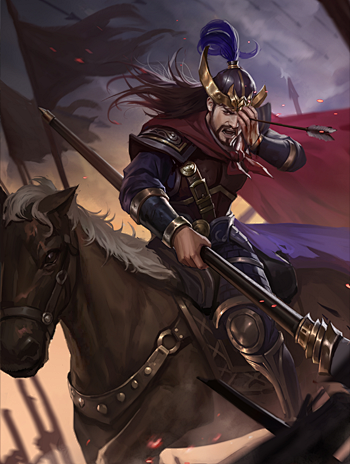 夏侯惇失睛兵败