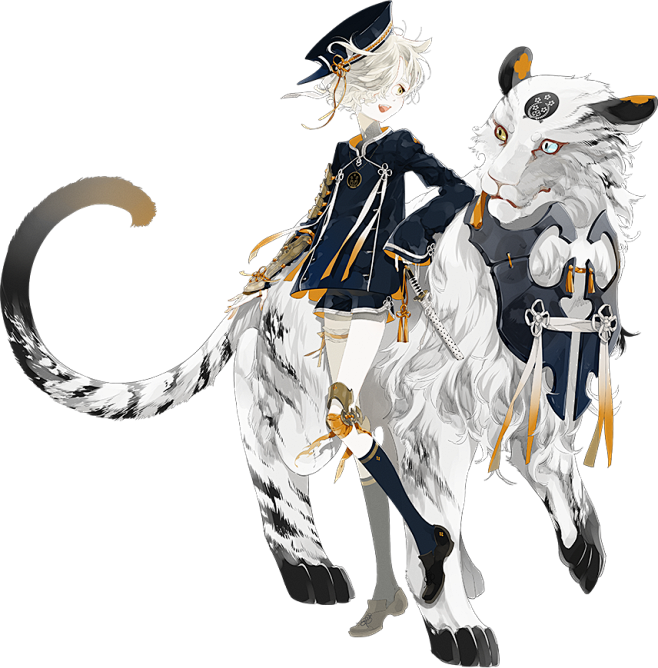 五虎退极立绘png