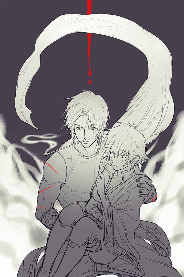 1 银魂性转篇月咏和银时