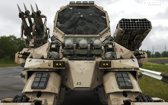 ArtStation - M130 Abrams, 108th Air 